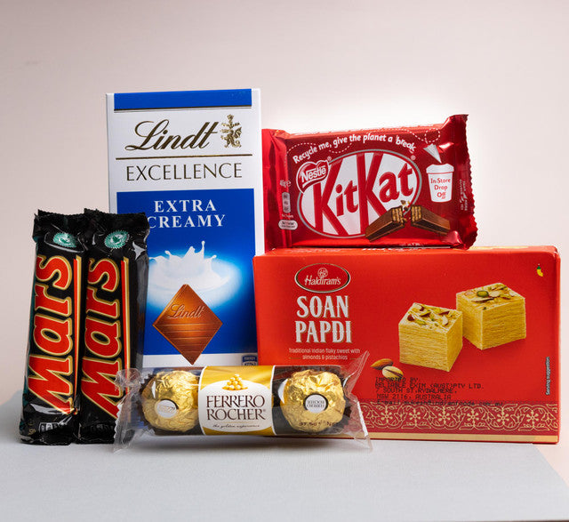 Celebration With Sweet And Chocolates - For New Zealand