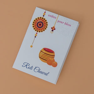 Two Designer Rakhi with Chocolates - For UK