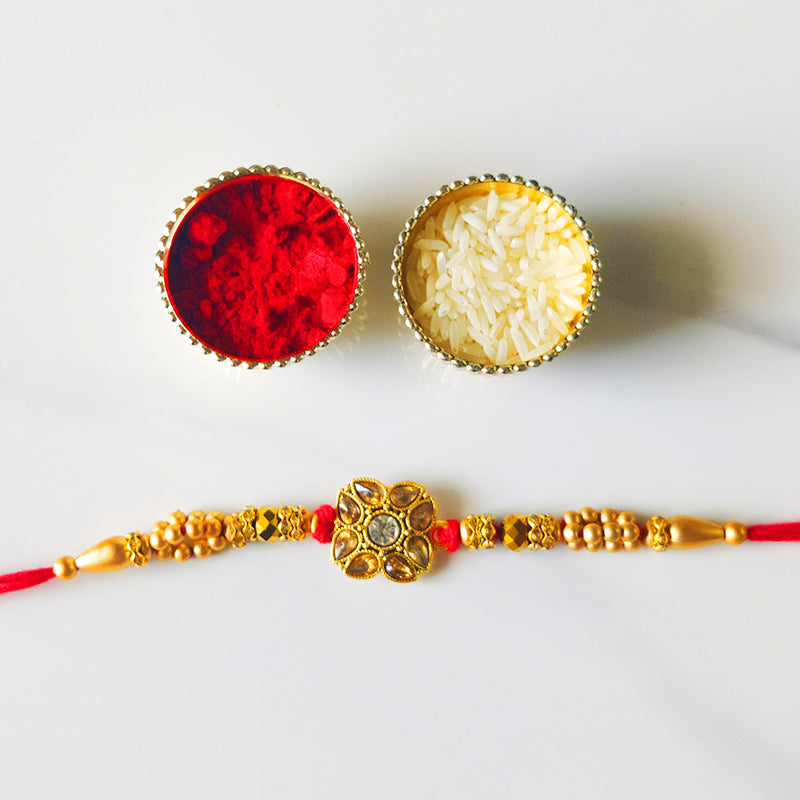 Designer Meenakari Rakhi