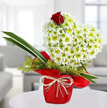Floral Heart - Online Flowers Delivery In Mumbai