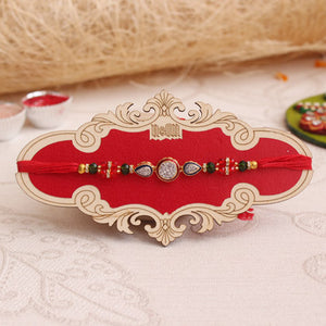 Meenakari Stone Rakhi