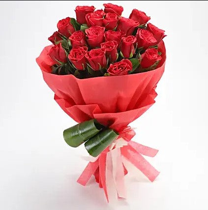 Romantic Roses Bouquet - Send Flowers Online