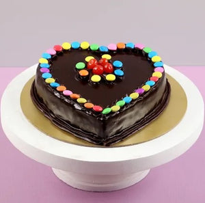 Heart Shape Truffle Cake