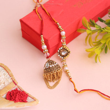 Adorable Bhaiya Bhabhi Rakhi