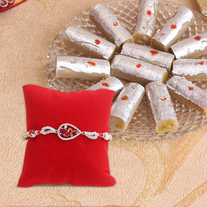 Rakhi With Kaju Roll