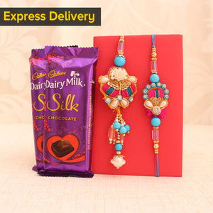 Sweet Rakhi for Bhaiya Bhabhi