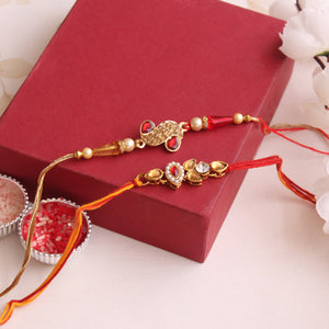 Eye Catching Stone Rakhi