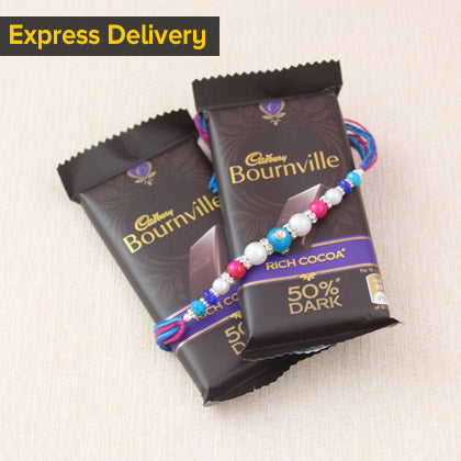 Rakhi with Dark Choco