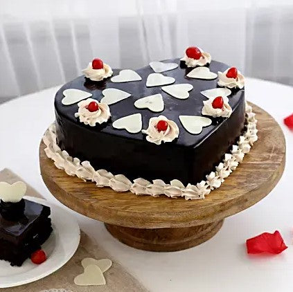 Sweet Choco Heart Cake