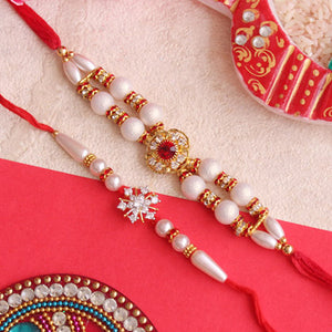 Blingy Pair of Rakhis