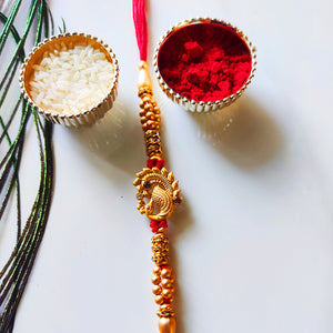 Designer Peacock Rakhi