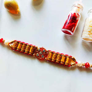 Alluring Stone Rakhi