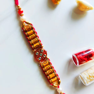 Alluring Stone Rakhi