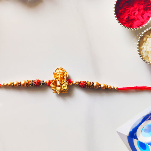 Auspicious Ganesha Rakhi