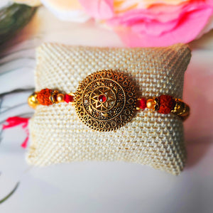 Rudraksh Beads Rakhi
