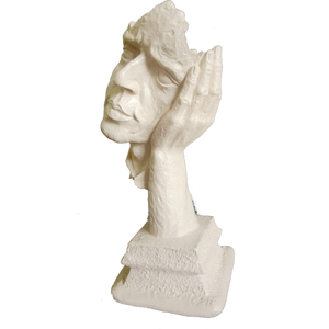 Abstract The Thinker Statue Face and Hand Statue for Home Decor