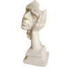 Abstract The Thinker Statue Face and Hand Statue for Home Decor