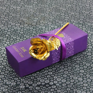 24K Gold Plated Rose