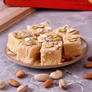 Punjabi Rakhi With Sweet ,Nuts And Chocolates - For Australia