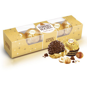 Golden Hanuman Rakhi And Ferrero Rocher Chocolates - For Australia
