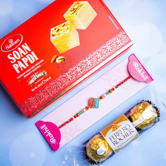 Bro Rakhi Sweets And Ferrero Chocolates - For Australia