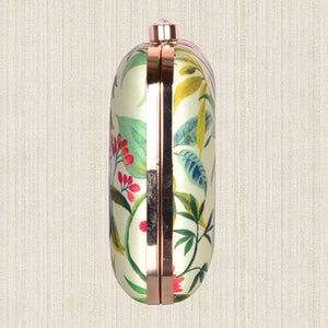 Vibrant Floral Printed Clutch