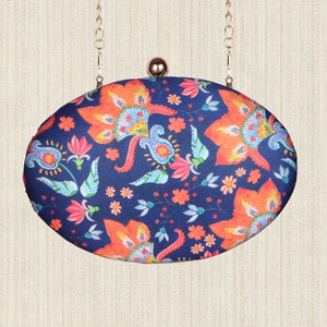 Eye Catching Floral Printed Clutch