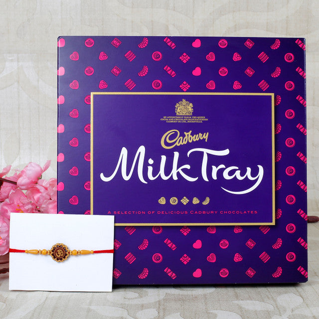 Aum Rakhi Chocolate Hamper - For UK