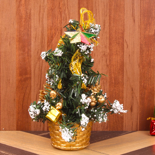 TREE WITH GOLDEN BASKET