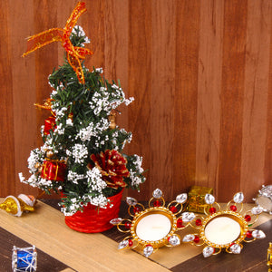 DESIGNER TEA LIGHT CANDLES WITH CHRISTMAS DECORATED TREE Rs 495 Rs 570 SKU : GAICOUCH2016122