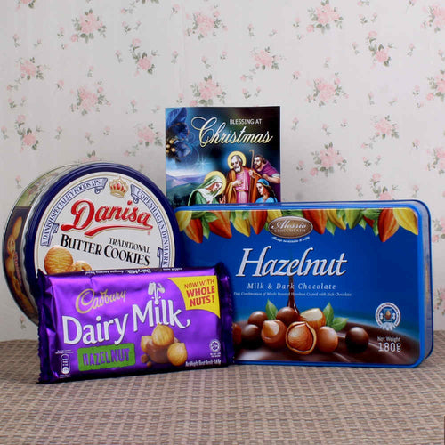 CHRISTMAS SPECIAL COOKIES AND CHOCOLATE COMBO