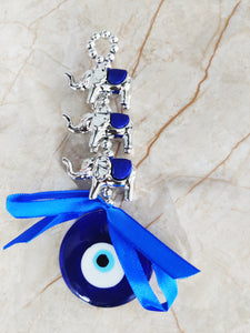 Elephant Evil Eye Hanging Decor