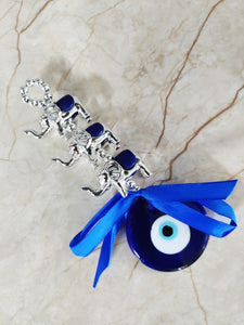 Elephant Evil Eye Hanging Decor