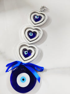 Heart With Evil Eye Protection