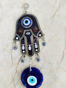 Hamsa Hand With Amulet Hanging