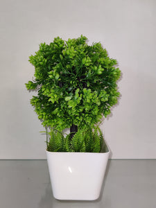 Artificial Green Flower Pot