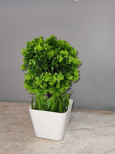 Artificial Green Flower Pot