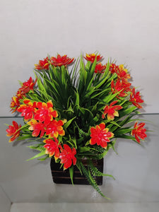 Artificial Red Flower Arrangement