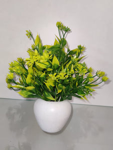 Artificial Yellow Leaf Plant