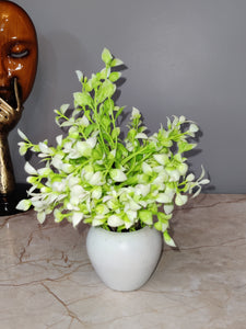 Artificial White Bud Plant
