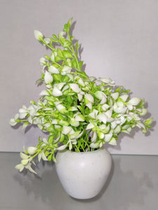 Artificial White Bud Plant