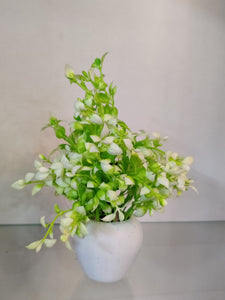 Artificial White Bud Plant