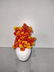 Artificial Red Flower Pot