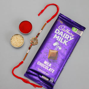 Ek Onkar Rakhi With Chocolate - For New Zealand