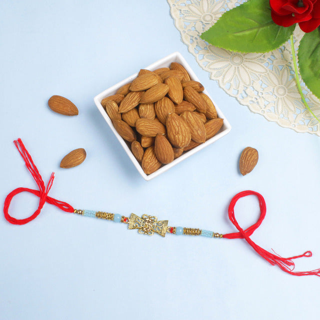 Royal King Rakhi with Dry Fruit - For USA