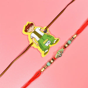 Ben 10 Rakhi Chocolate Rakhi Hamper - For USA
