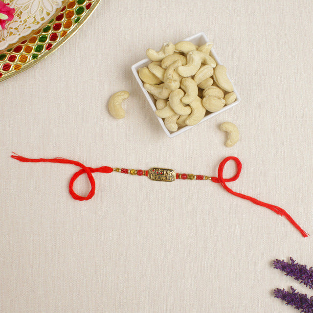 Brother Rakhi with Cashew Nuts - For UK