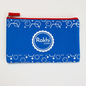 Two Punjabi Style Rakhi With Soan Papdi - For New Zealand