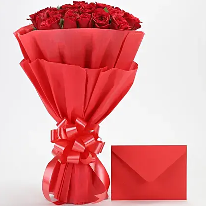 Red Rose Delight - Send Flowers Online
