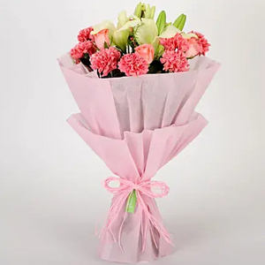 Beautiful Pink Bouquet - Send Flowers Online